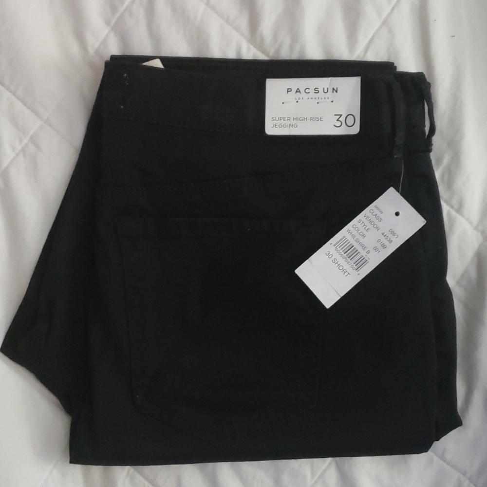 Pacsun Black Wishire Jeggings (Short)